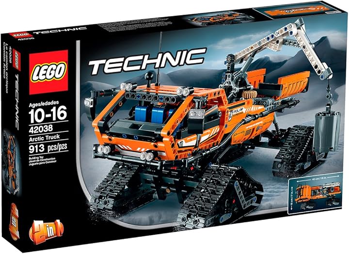 Cingolato artico lego technic mattoncini per costruzioni bambini 42038