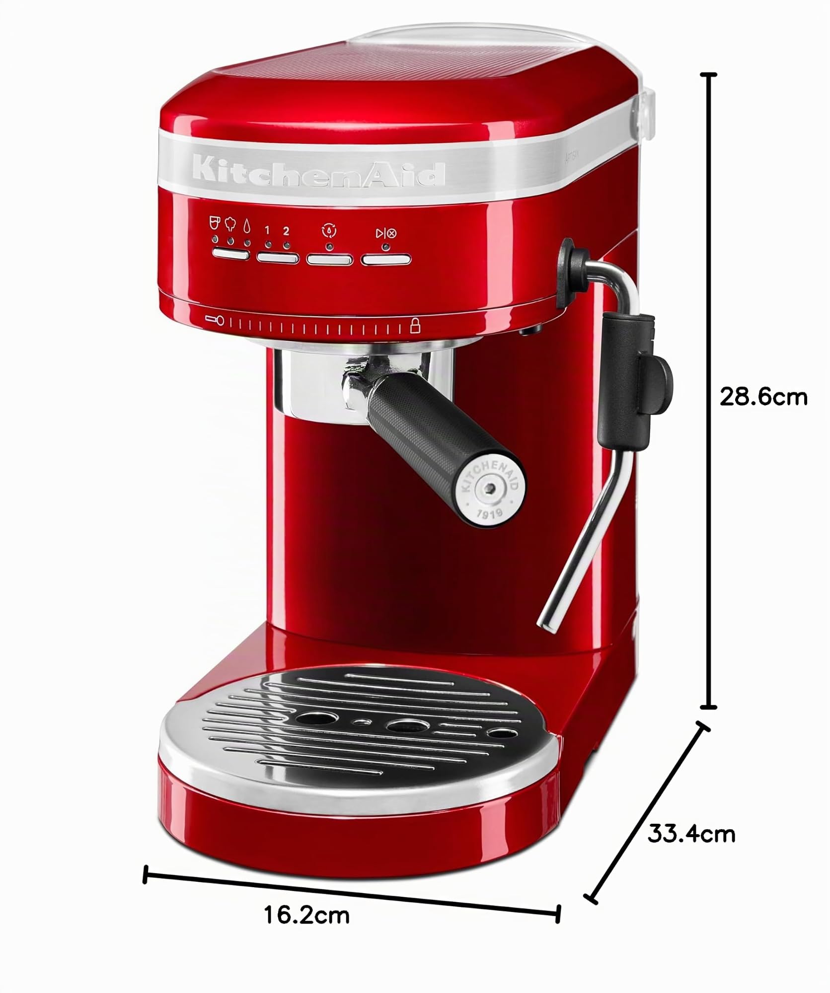 KitchenAid MACHINE À ESPRESSO - ARTISAN - POMME D'AMOUR 5KES6503ECA