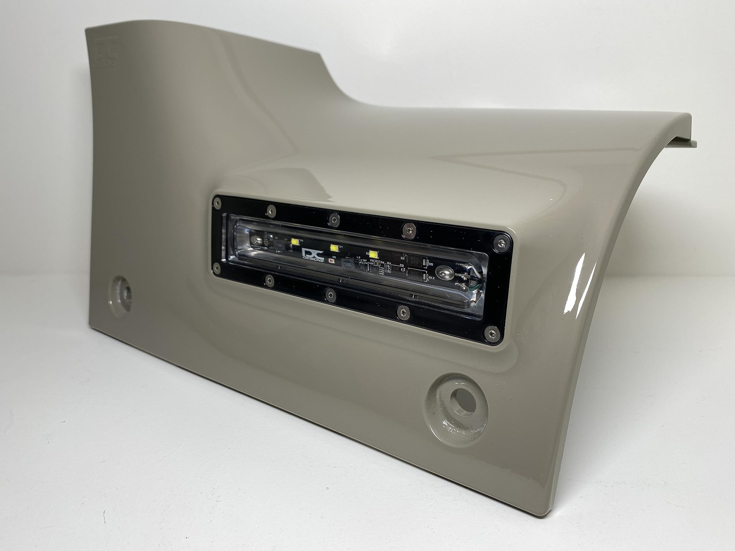 DC Designs Lucid VSL Offroad Cowl LED Flood Light No-Drill Gobi for Jeep 2018-2023 JL Wrangler and JT Gladiator - VSL-JP-3792