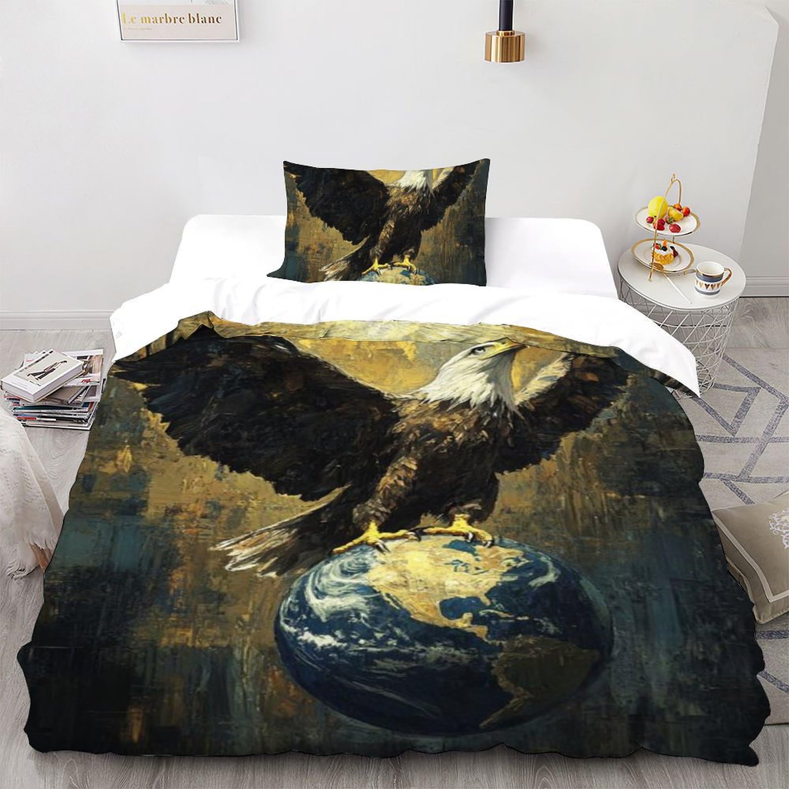 Housse de couette animaux 3D pour chambre d'enfant