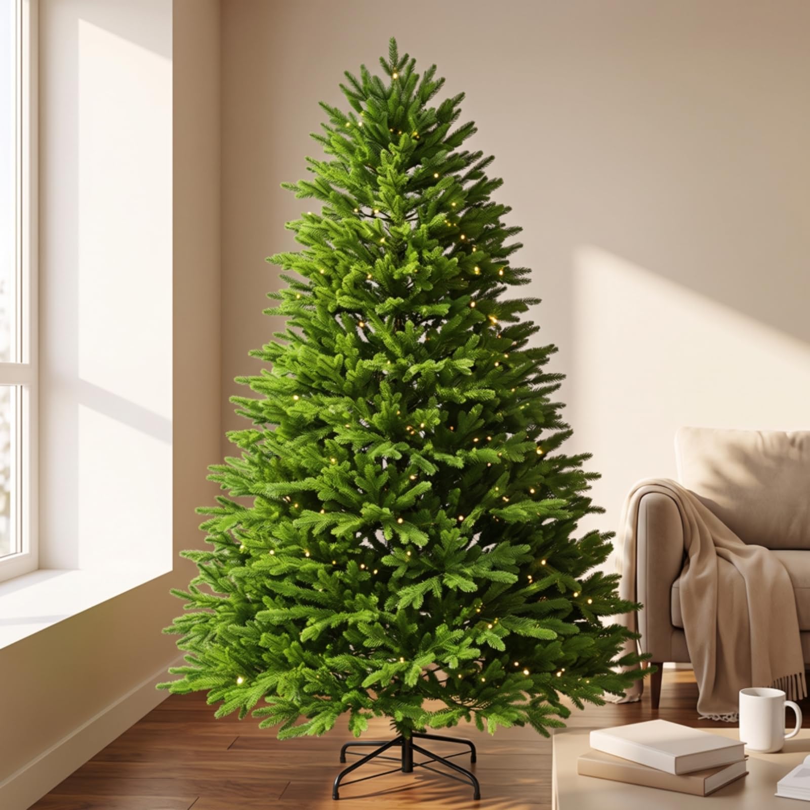 rockible Realistisch künstlich Weihtsbaum, 1,8 Meter
