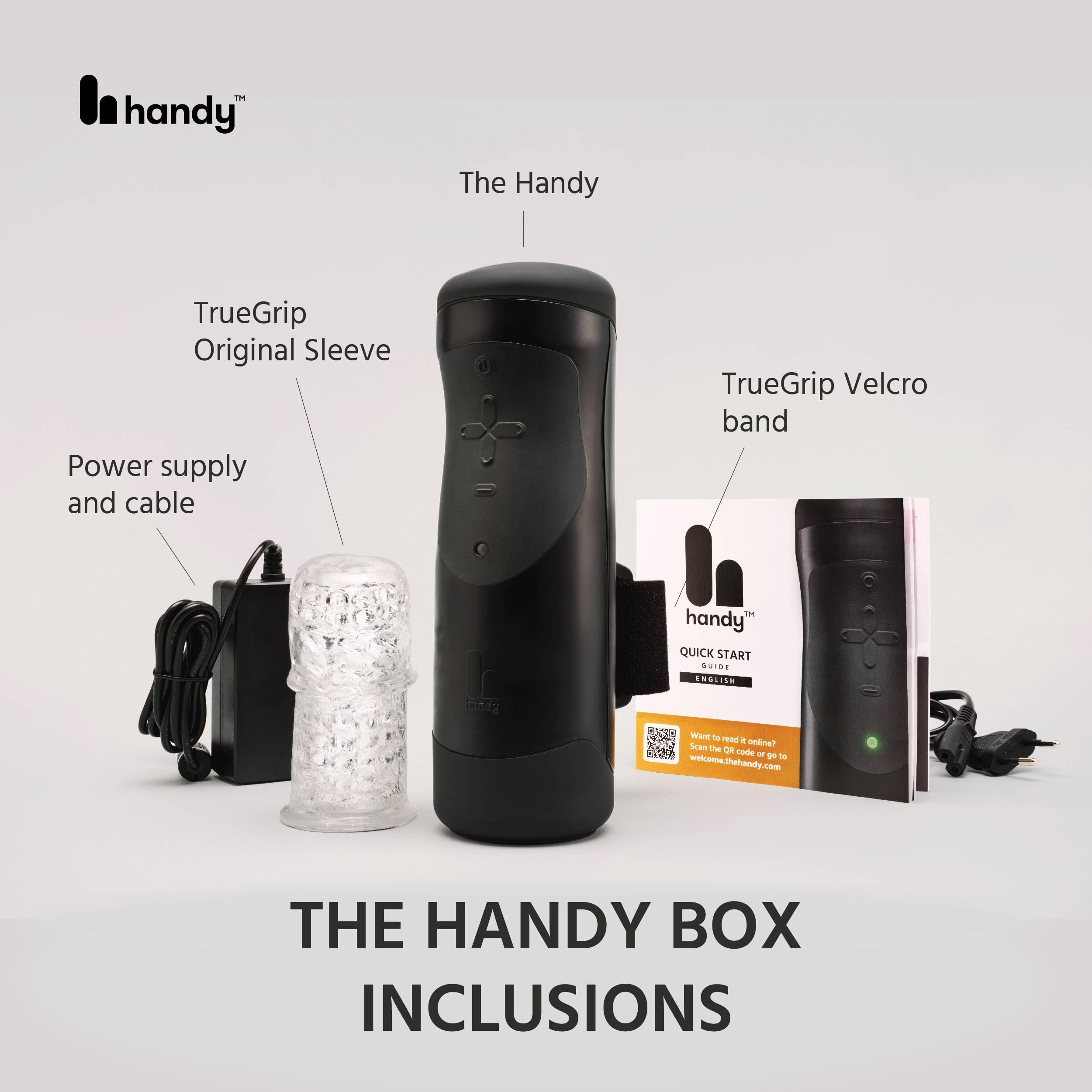 The HANDY Automatic Male Masturbator, Interactive VR Compatible Male Sex Toy