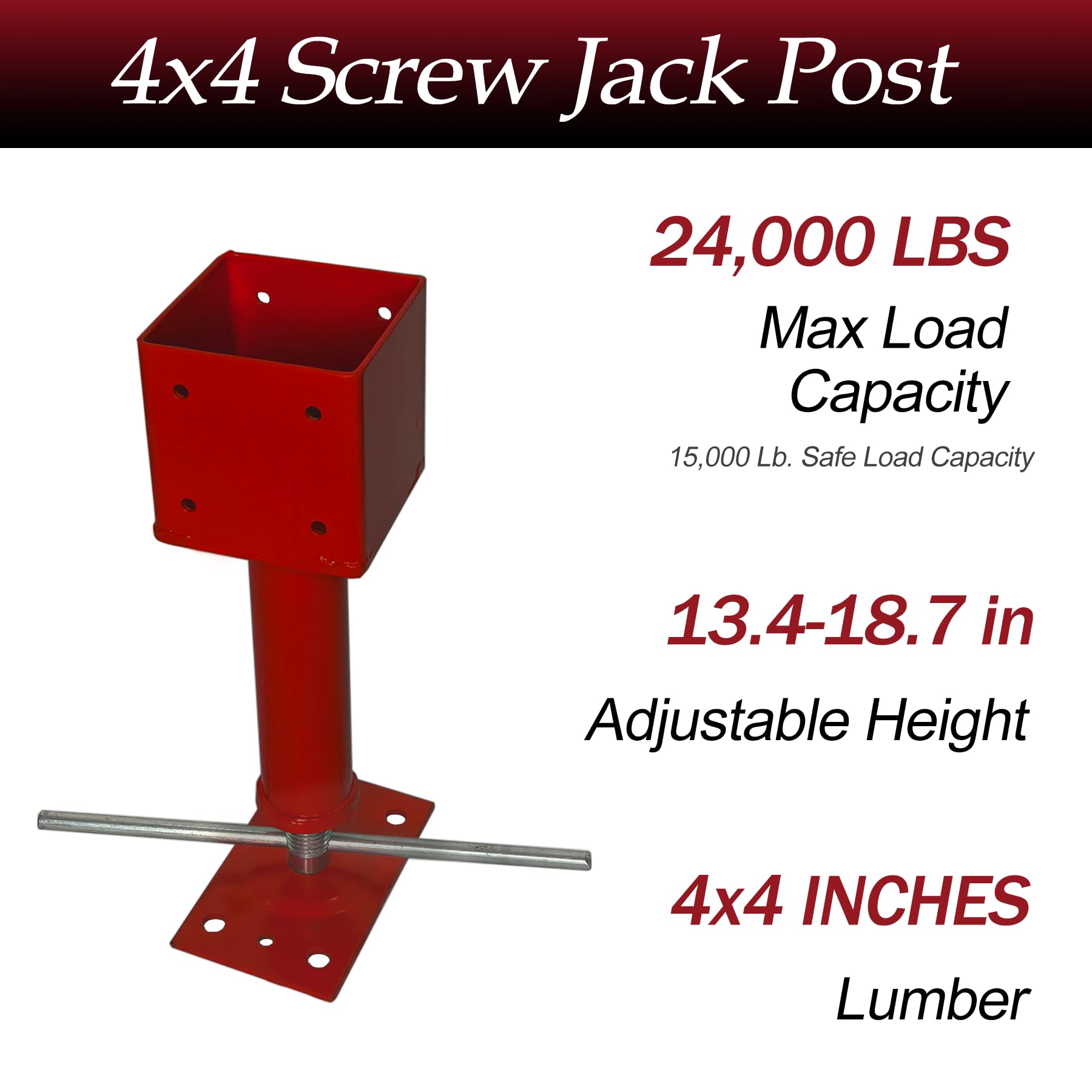 Mua BISupply Screw Jack Post 1 Pack - Temporary House Jacks For