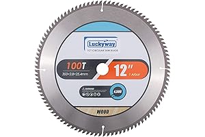 DEWALT 12 Inch Miter Saw Blade with 100 Teeth, 1 Inch Arbor,...