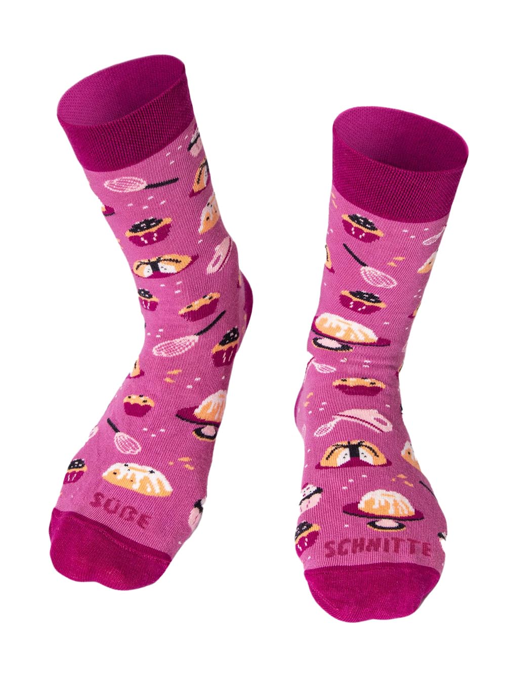 Happy Words Lustige Socken Damen und Herren - Witzige Socken Größe 35-40/41-46 - Lustige Socks mit Motiv - Motivsocken Herren und Damen - Baumwollsocken Bunt für Geschenke - Verschiedene Muster