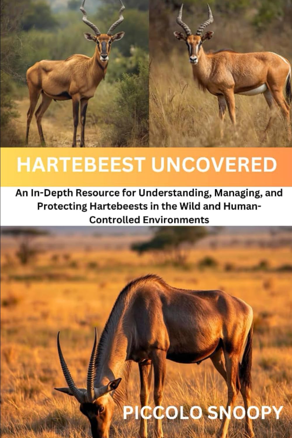 HARTEBEEST UNCOVERED: An In-Depth Resource for Understanding, Managing, and Protecting Hartebeest in the Wild and Human-Controlled Environments