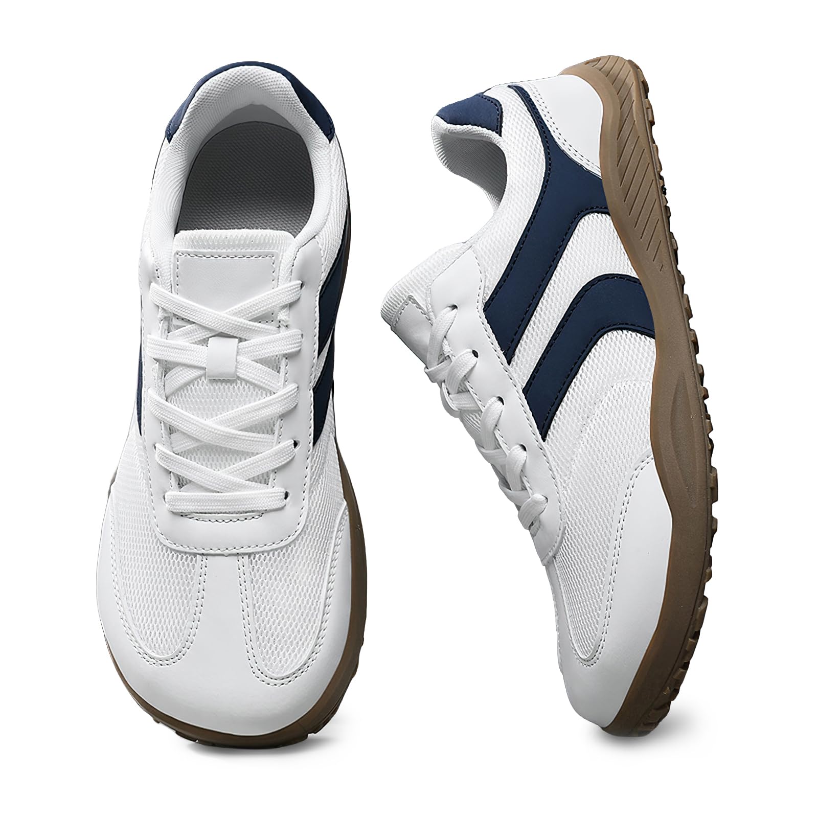 AONEGOLD Zapatillas Barefoot para Mujer y Hombre Ligera Zapatos Barefoot Anchos Antideslizante y TranspirableZapatillas de Trail Running Gr.36-48EU