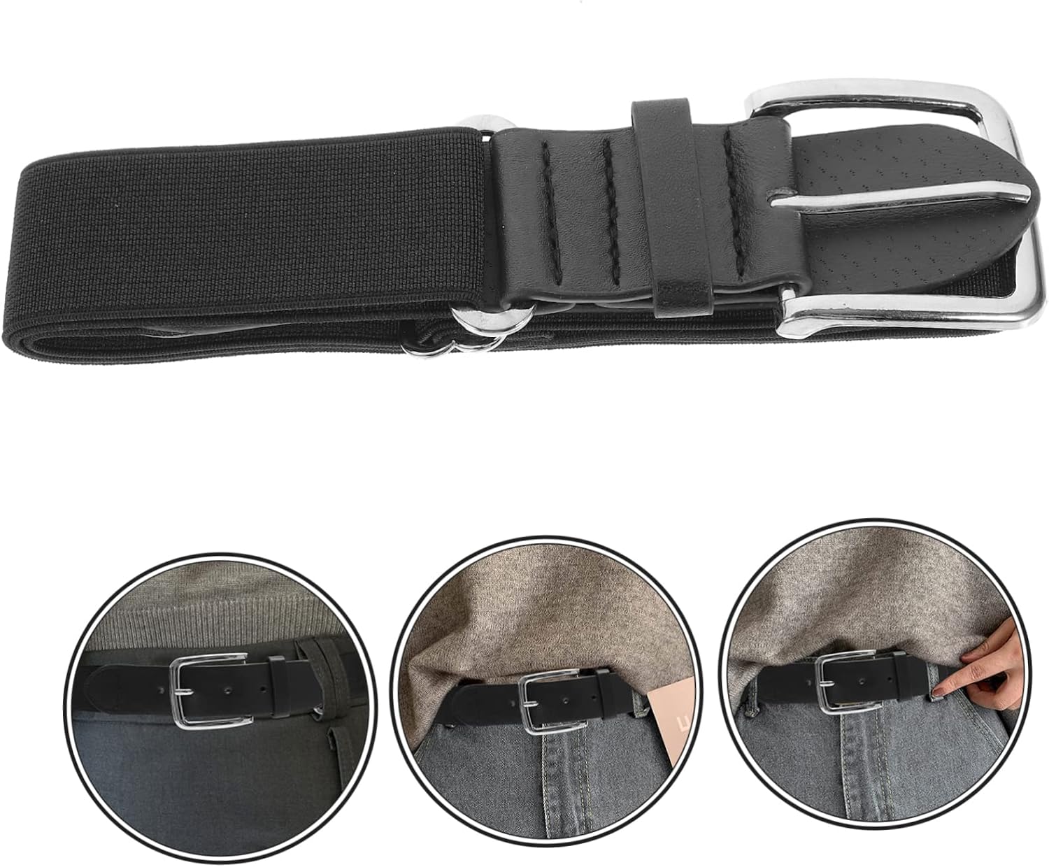 Adjustable Baseball Belt for Men and Women Elastic Softball Girdle Sliding Regulator Comfortable Fit for Players for Youth and Adult Sports Activities