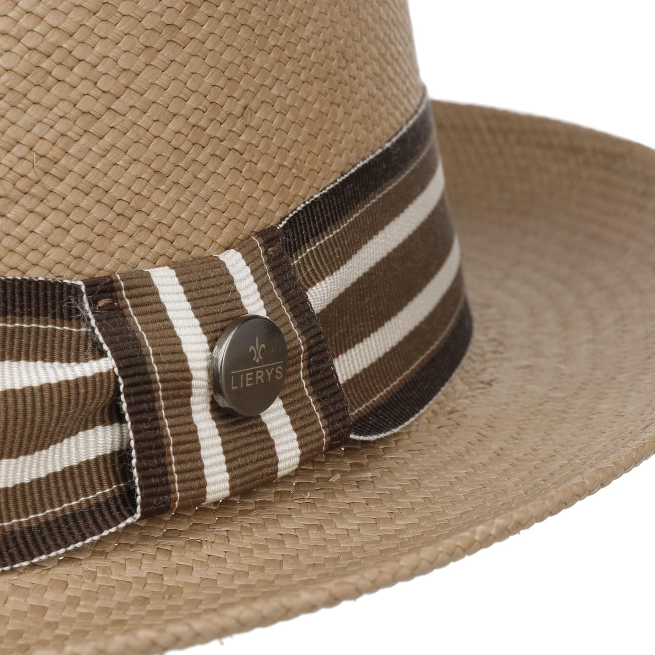 Lierys Meliano Player Sombrero Estilo Pork pie Panama Banda Multicolor Unisex Primavera Verano