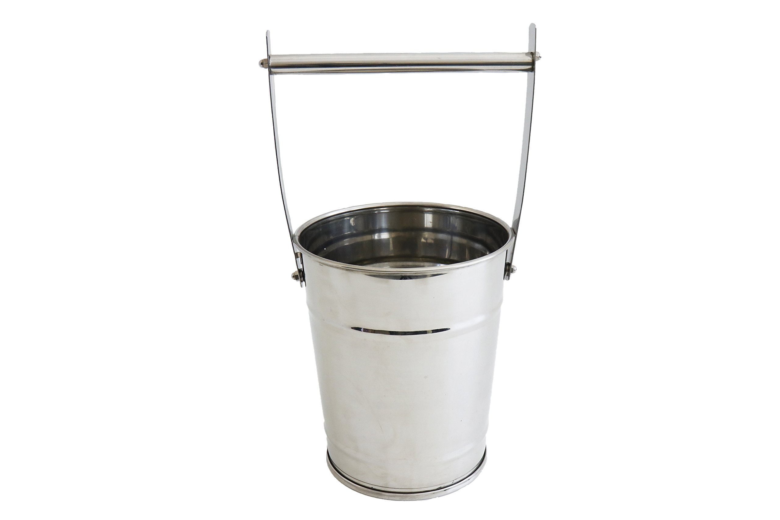 ブリキ：柄杓・バケツ・大小ジョウロ4品セット ブリキ：柄杓・バケツ