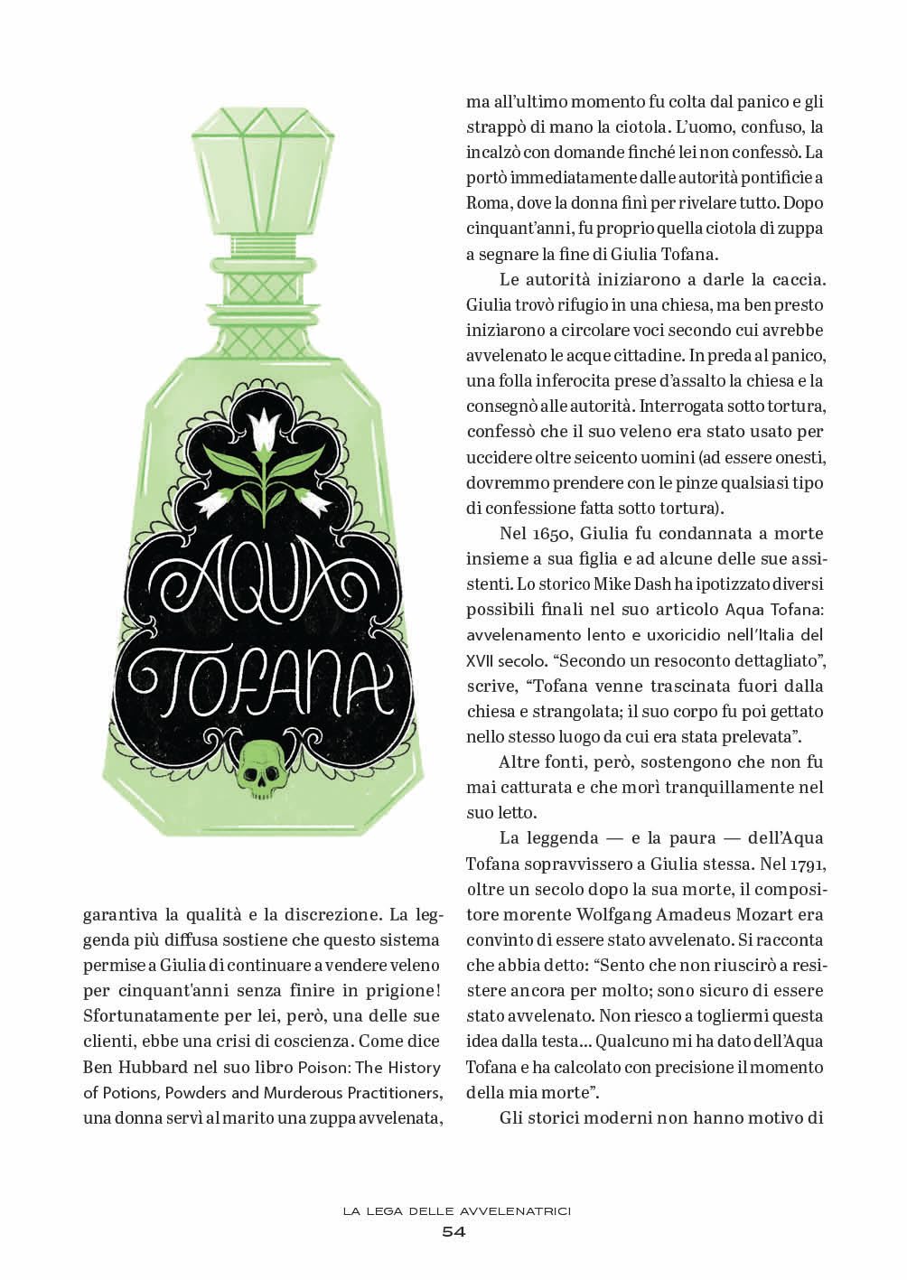 La lega delle avvelenatrici. Storie illustrate di donne pericolose. Ediz. a colori
