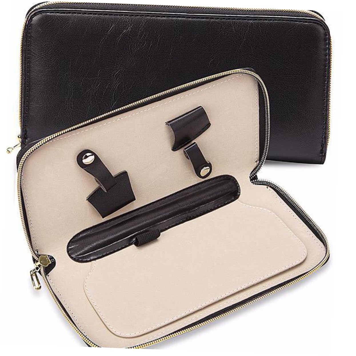 Gogogmee 3pcs Scissor Holder Scissors Case Barber Shears Case Pink Small Hairdressing Scissor Organizer