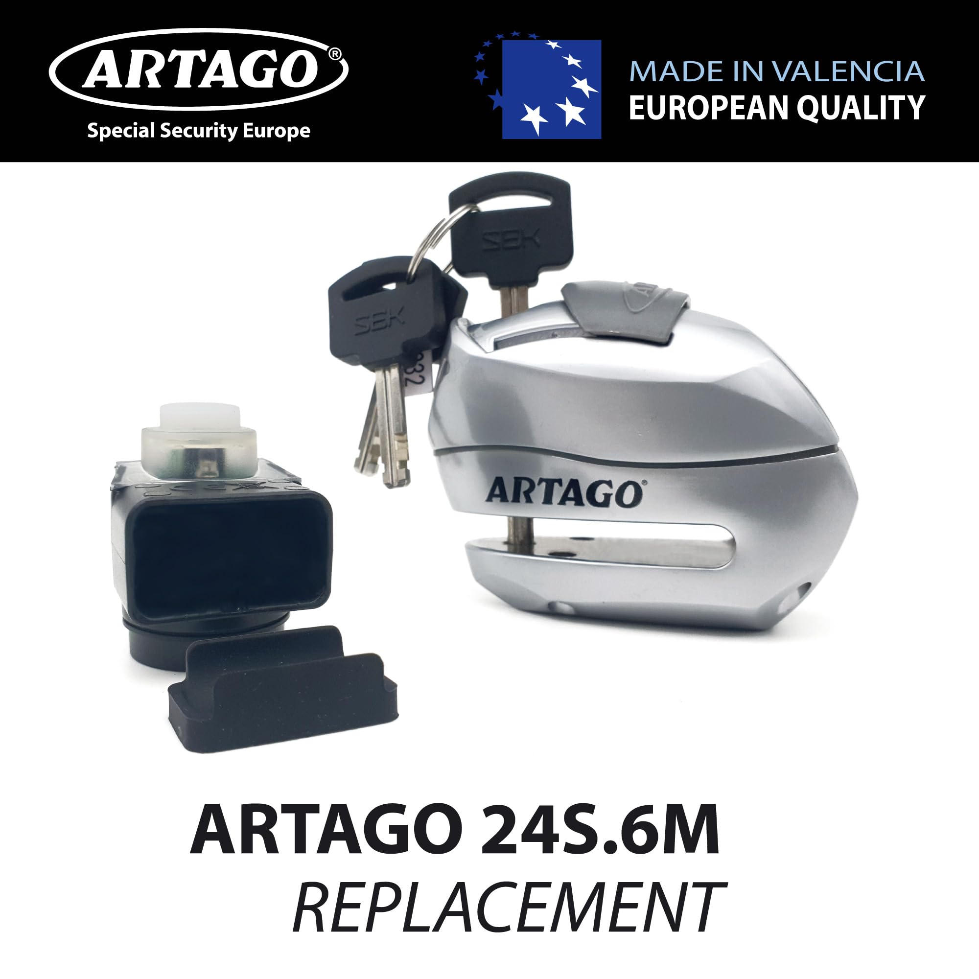 Artago 24MA-KIT Module de Remplacement 120dB pour 24S.6M, 870, ART6100, ART6120, ART6150, ART872, Scooter ALM