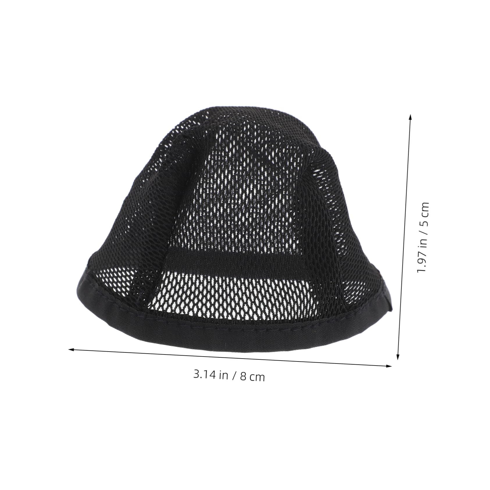 VICASKY Mesh Hair Net Caps 10pcs Wig Weave Braiding Sleep Bonnet Stylish and Comfortable Hair Accessories Elastic Band for Women Men