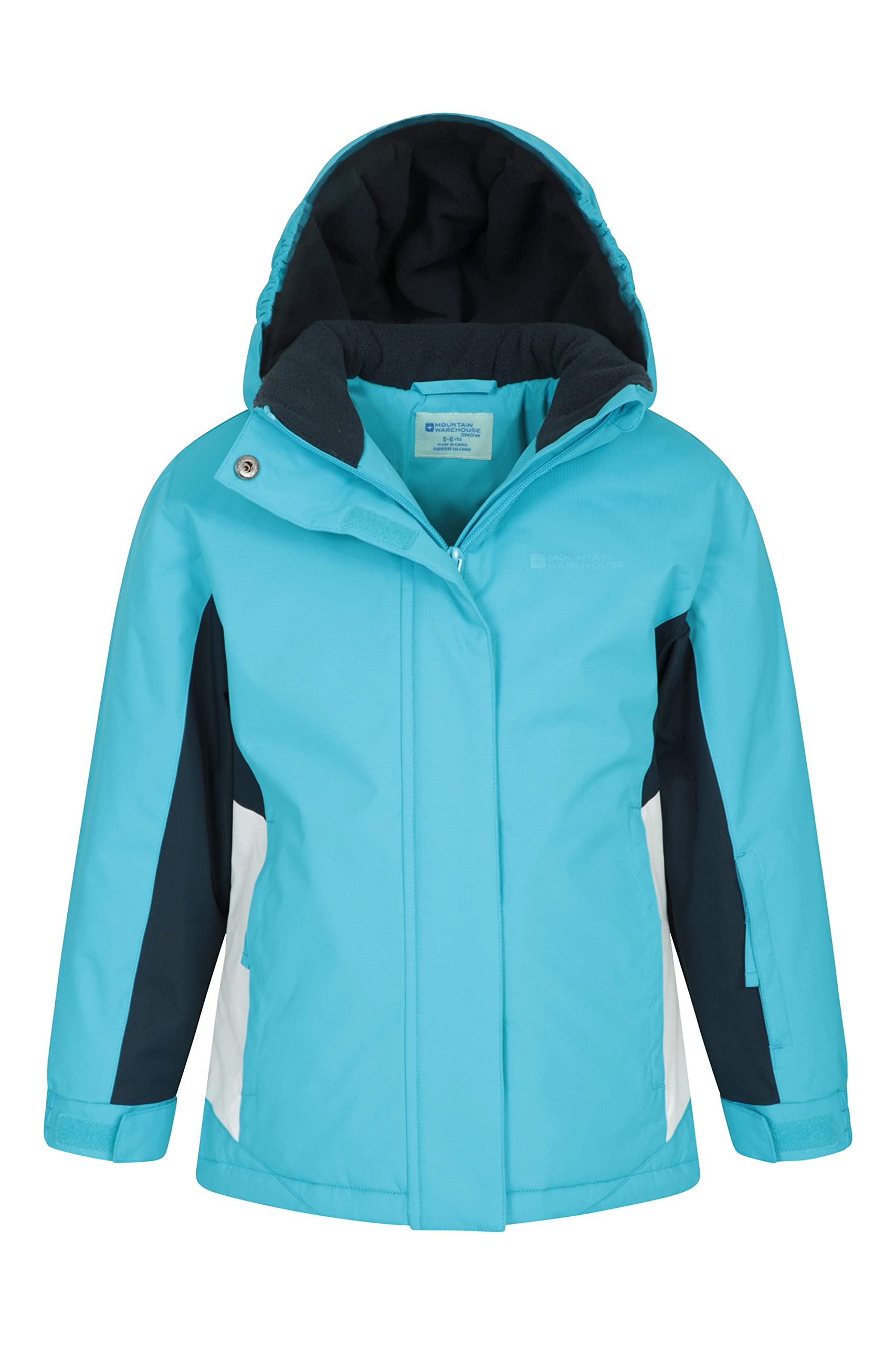 Mountain Warehouse Chaqueta de esquí para niños Impermeable a la Nieve Ajustable Abrigo Invierno Forro Felpa