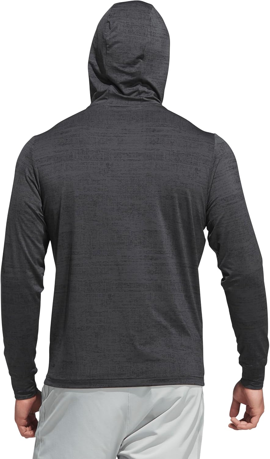 adidas Men's PERF PRT HOODIE Black/Carbon/L US - Image 3