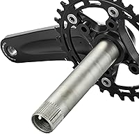 Vista 5 de Shimano Deore FC-M5100 Deore Juego de cadenas, 10/11 velocidades, cadena 2.047 in, 32T, 6.693 in, Negro