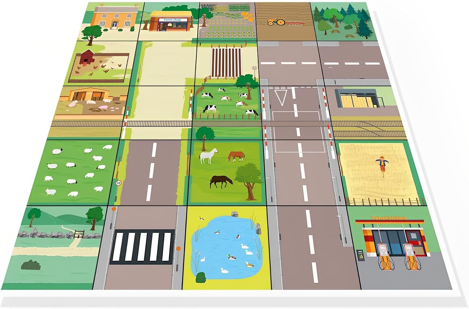 Countryside Mat for BeeBot and BlueBot, Kids Educational