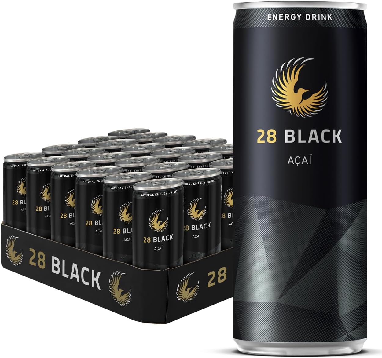 28 BLACK Acai, 8.45 Fl Oz, 24 Cans