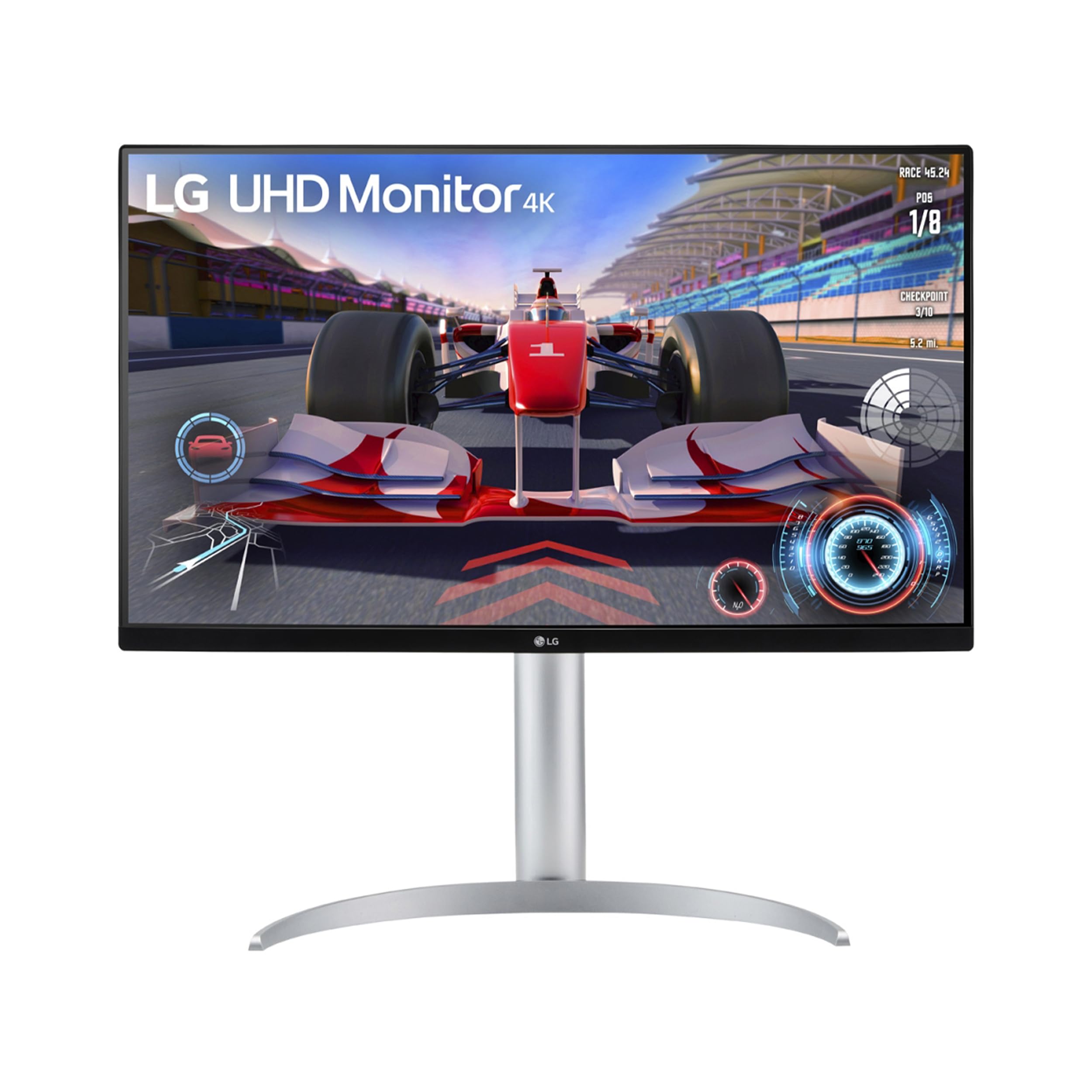 LG 27UQ750-W.AEU (27 Zoll) 4K UHD VA Monitor, 144Hz, AMD FreeSync™ Premium, DisplayHDR 400, USB-C (90W), 2X HDMI 2.1, Weiß