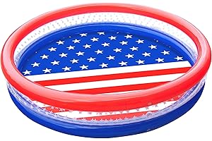 Swimline 3-Ring Inflatable Pool 60' x 12' Americana