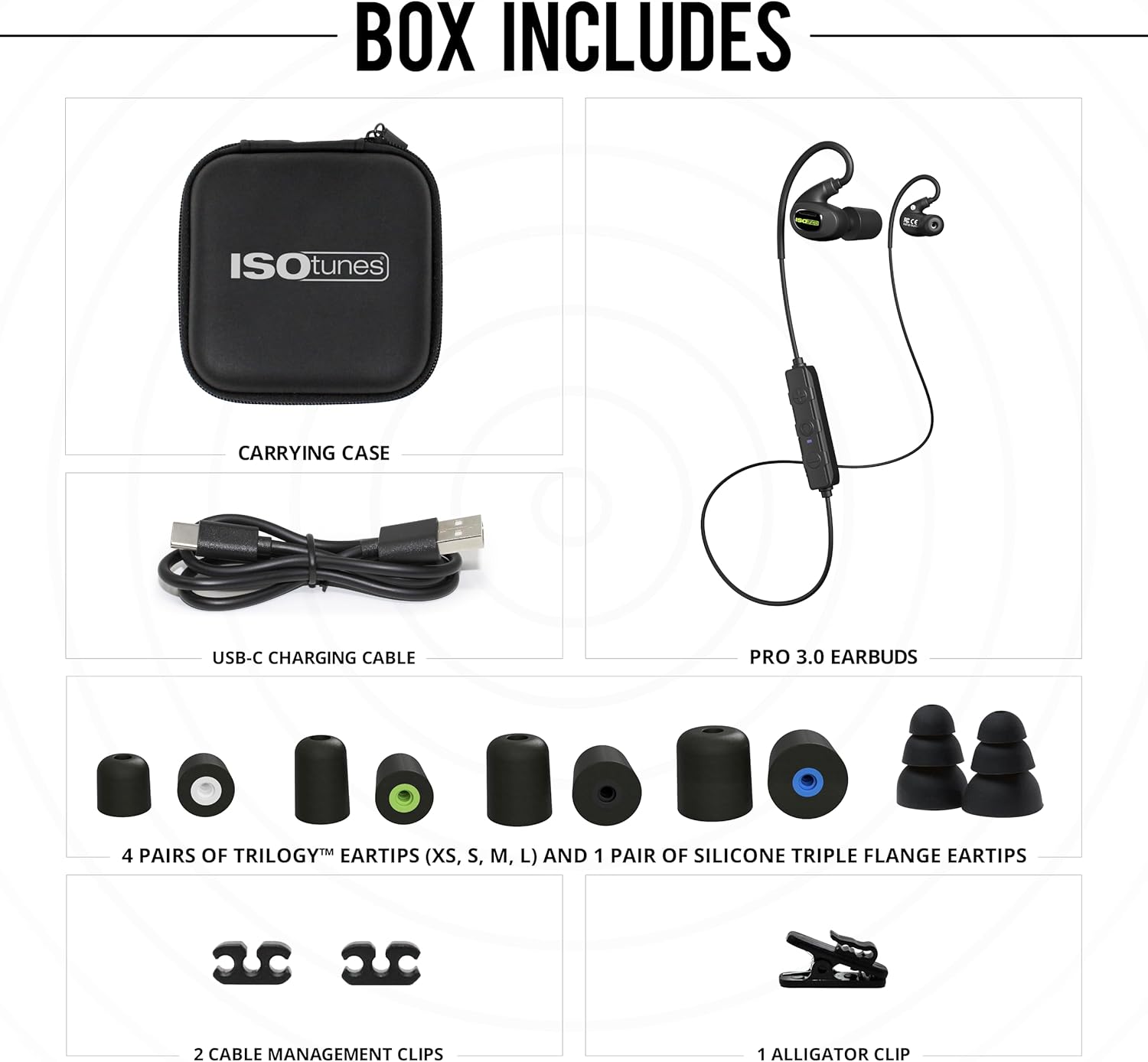 ISOtunes PRO 3.0 Bluetooth Hearing Protection - OSHA Approved Earbuds with 20 Hour Battery Life, Bluetooth Ear Protection with 27 dB Noise Reduction (NRR) Earplug Headphones - Durable Work Earbuds - Image 2