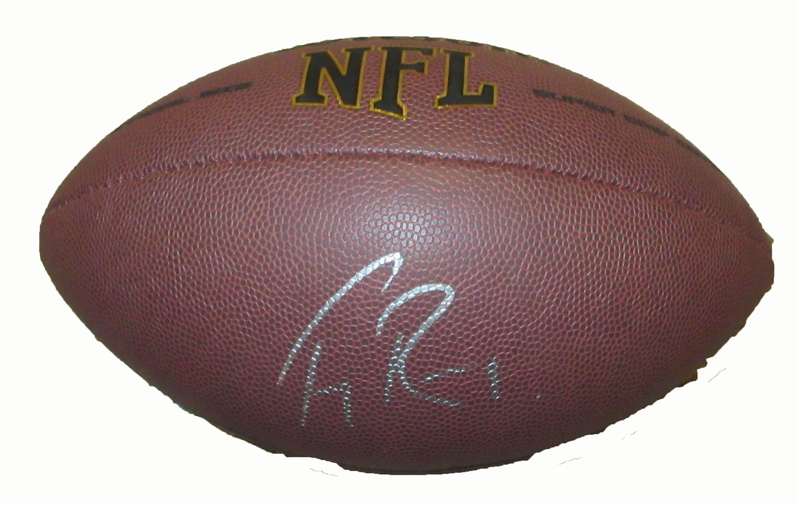 Tony Romo Signed Wilson NFL Football W/PROOF, Picture of Tony