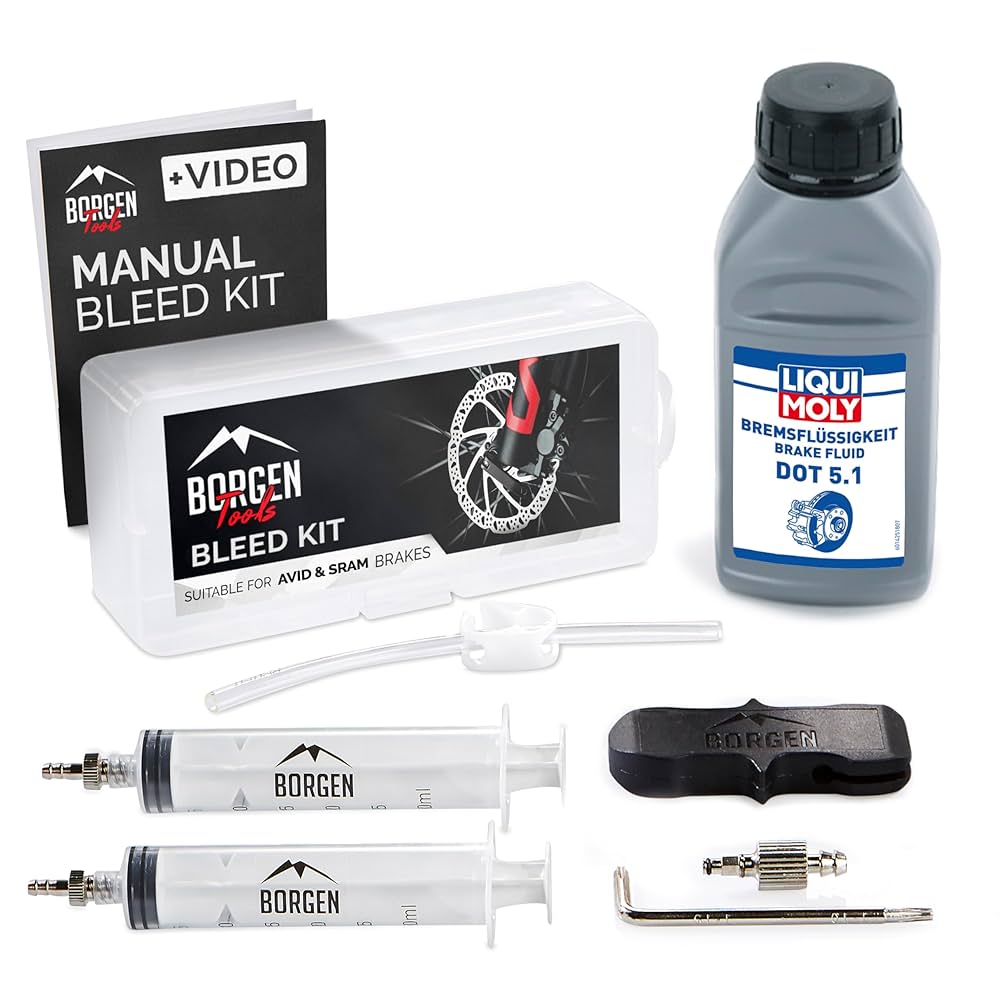 Amazon | Borgen(ボルゲン) バイクブレーキブリーダーキット