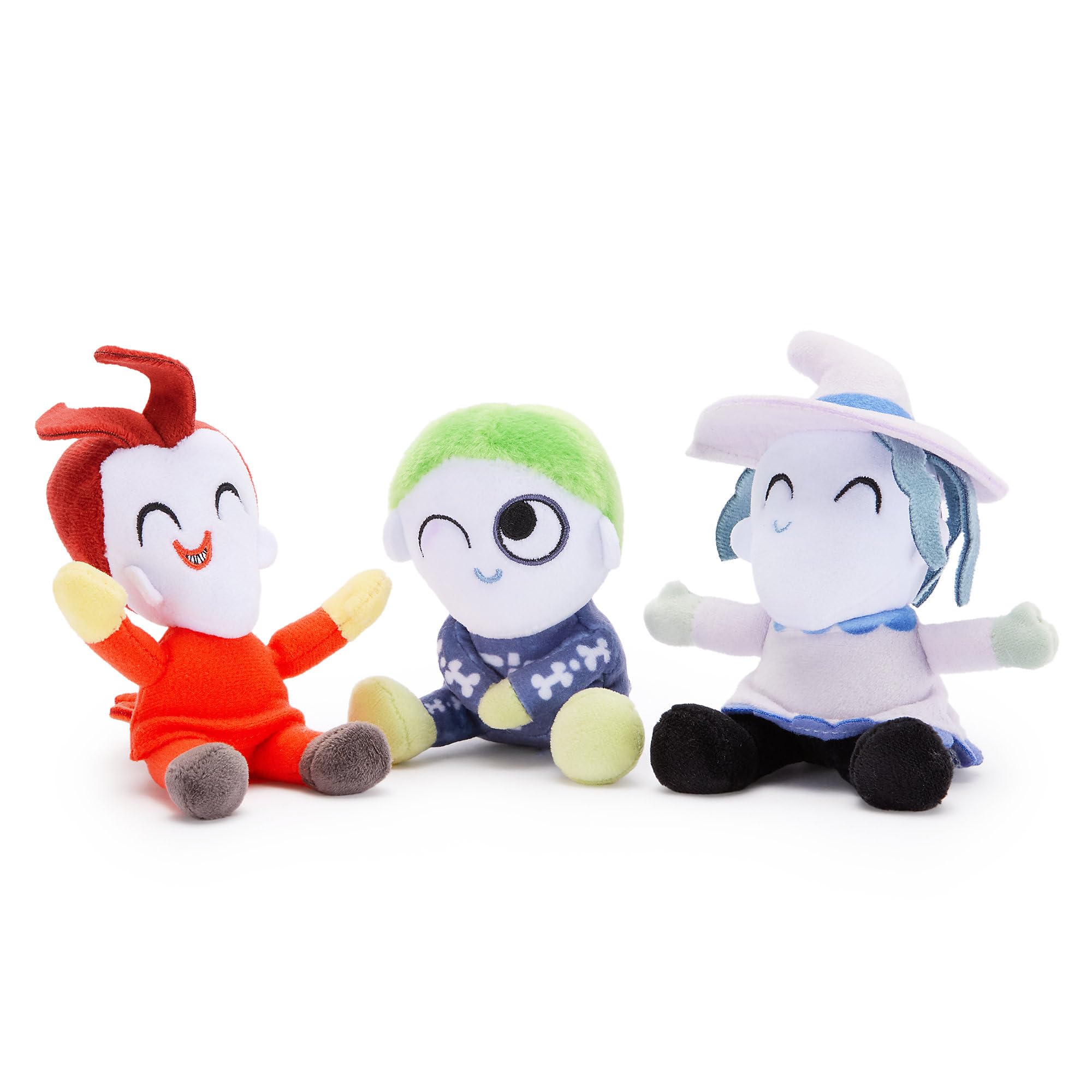 Disney Store Calendario oficial de cuenta regresiva de Halloween de 13 días de Pesadilla antes de Navidad, incluye 13 mini juguetes de peluche de Disney con Santa Jack Skellington, Sally, Zero, Oogie
