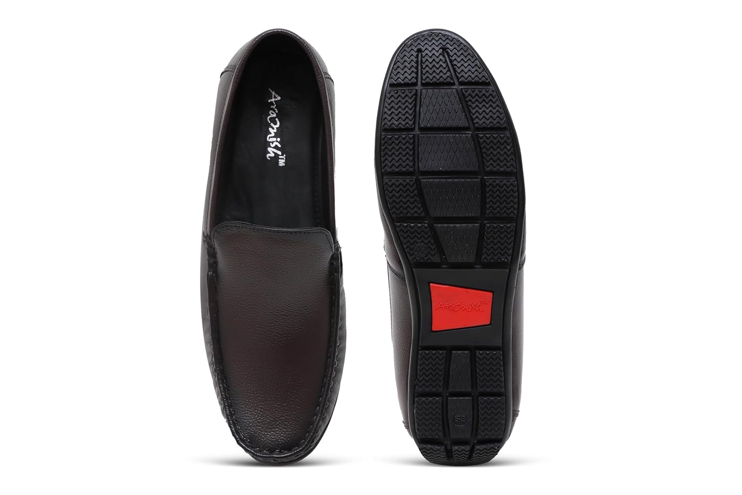 ARAMISH Men's Genuine Leather Loafers for Men 6 714y9bQuJrL. SL1500