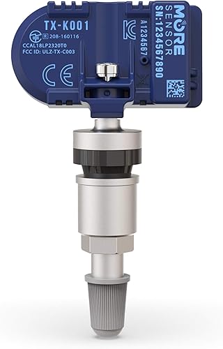 MORESENSOR Compact PRO Series 315MHz TPMS Sensor de presión de neumáticos Preprogramado para modelos seleccionados de 40 marcas estadounidenses