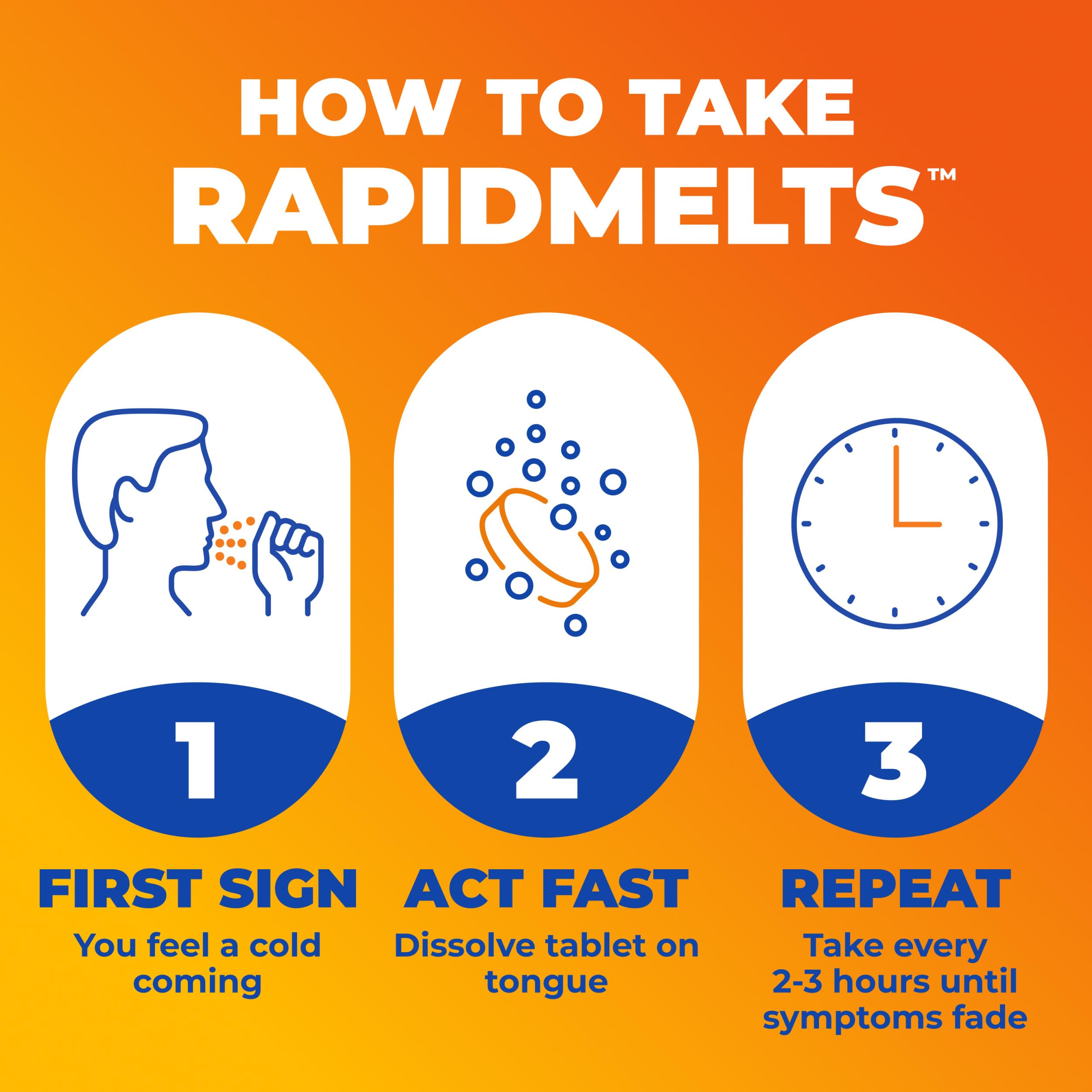 Zicam Cold Remedy RapidMelts Plus Echinacea, Lemon Lime Flavor, 25 Count — Amazon image 5