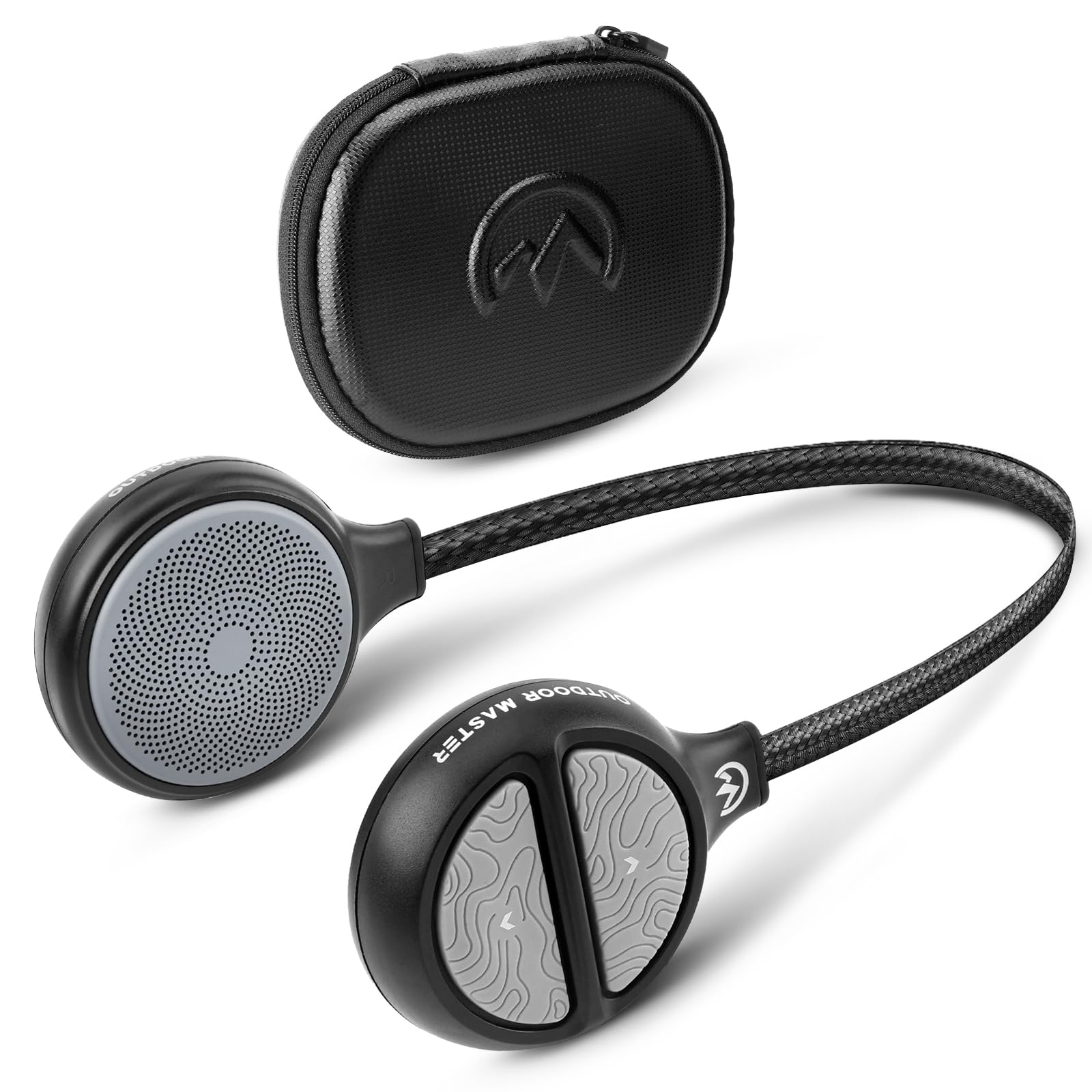 OutdoorMaster Wireless Bluetooth 5.3 Ski Helmet Drop-in Headphones HD Speaker Chip Compatible with Audio-Ready Helmet with Built-in Mic for