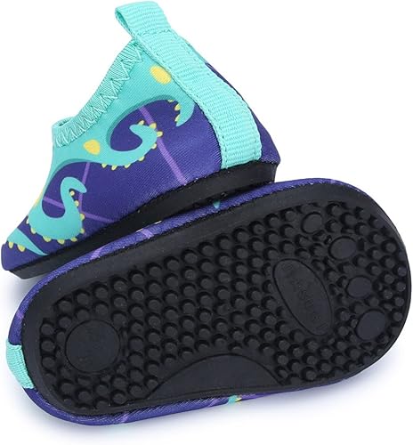 Miniatura 2 de JIASUQI - Zapatos acuáticos Barefoot para nadar y la piscina, para bebés, niños y niñas.