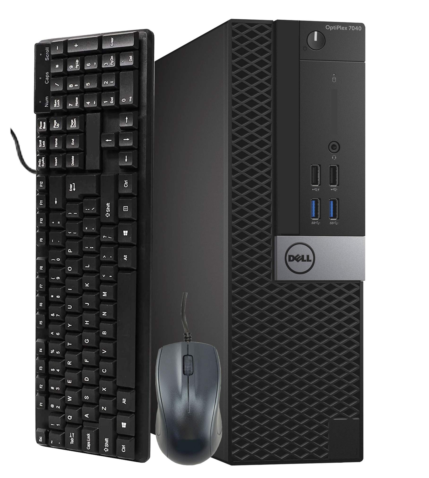 Dell Optiplex 7040 Business SFF Computer Small Tower PC (Intel Core i5-6500, 16GB Ram, 256GB SSD, DVD-ROM, WiFi) Windows 11 Pro (Renewed)
