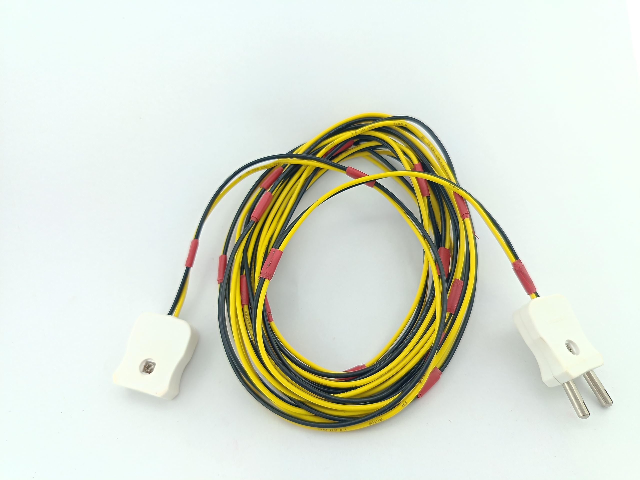 advancedestore Cable Cord Flexible Wire (Extension Wire) with 2 Pin Plug and Female Plug (10 Meter Wire) mfn (Multicolor)-image-42