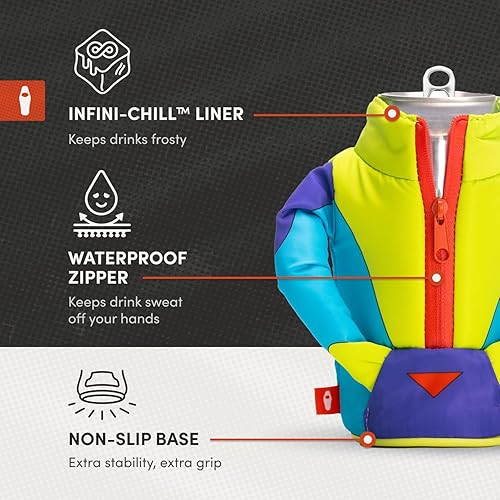 Miniatura 6 de Puffin - The Miller - Chaqueta de bebidas enfriador de latas aislado