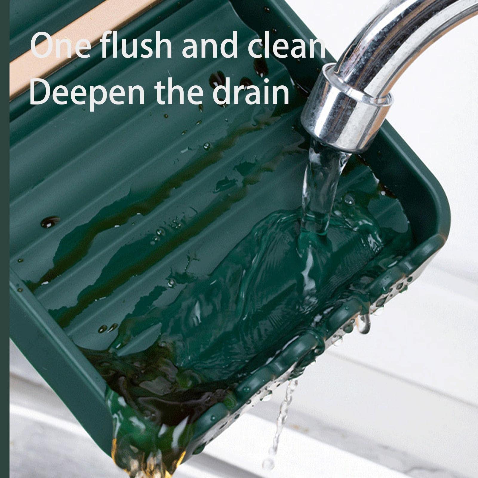 Supporto Per Coperchio E Cucchiaio AMIUHOUN - Pieghevole, Per Bancone Cucina | Nero