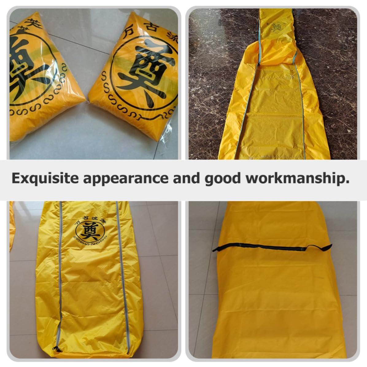 Oxford Cloth Cadaver Body Bag with Handles and Center Zipper Portable and Not Easy to Break Waterproof Anti-Leakage Storage Bag for Outdoor and Decomposed Body Transfer