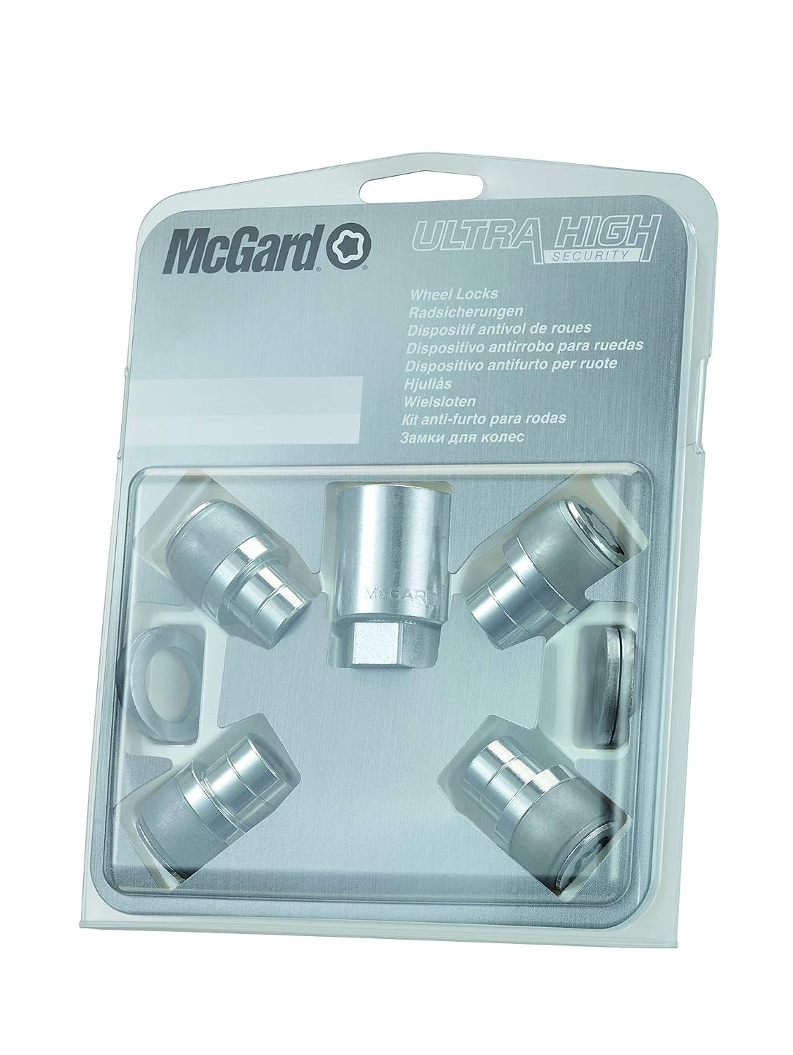 21156SL nakrętki do zabezpieczania kół SL (Ultra High Security) M12x.1.5, płaskie siedzisko, długość całkowita 35,0 mm, SW21, średnica klucza 28,8 mm