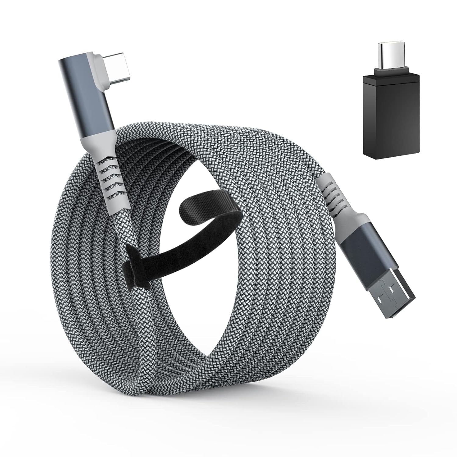 Link Cable for Oculus Quest 2, 16FT USB 3.2 Gen 1 to Type C Link Cable Compatible with Quest 2 Accessories, High Speed Data Transfer and Fast Charging for Oculus VR Headset and Gaming PC Toy Review India (Iknoor World )