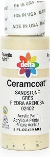 Ceramcoat Acrylic Paint in Assorted Colors (2 oz), 2402, Sandstone