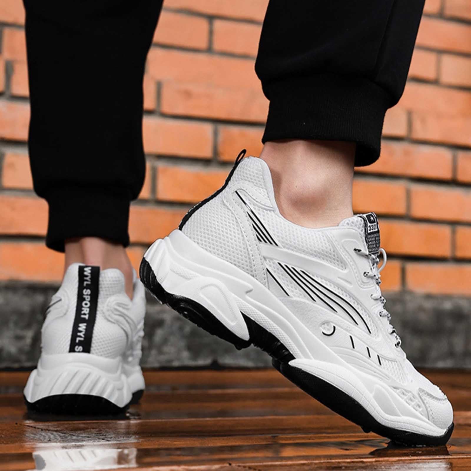 Scarpe Padel Uomo Scarpe Ginnastica Uomo Sport da Jogging Running 43 Fitness Volley Runner Donna Calze Palestra 46 Pelle 44 42 Nere Sneaker Alte Sportive Sneakers Bianche Invernali Autunnali