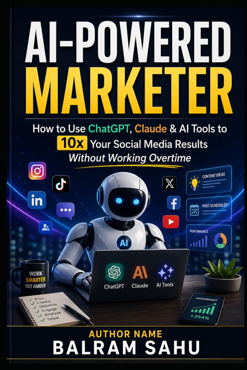 AI-POWERED MARKETER: 10x Your Social Media Results Without Working Overtime