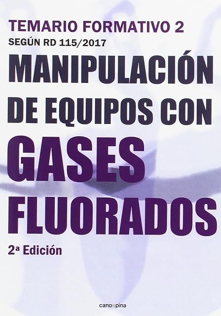 Portada de Manipulación de Equipos con Gases Fluorados