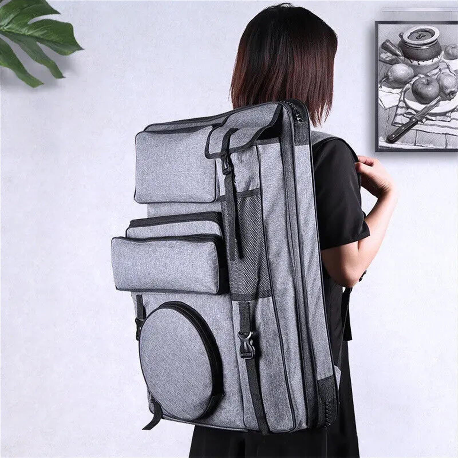 Bolsa Para Portafolio De Arte Portafolio multifuncional for artistas, mochila for bocetos y pinturas artísticas, bolsas de transporte grandes impermeables, mochilas de almacenamiento de herramientas P