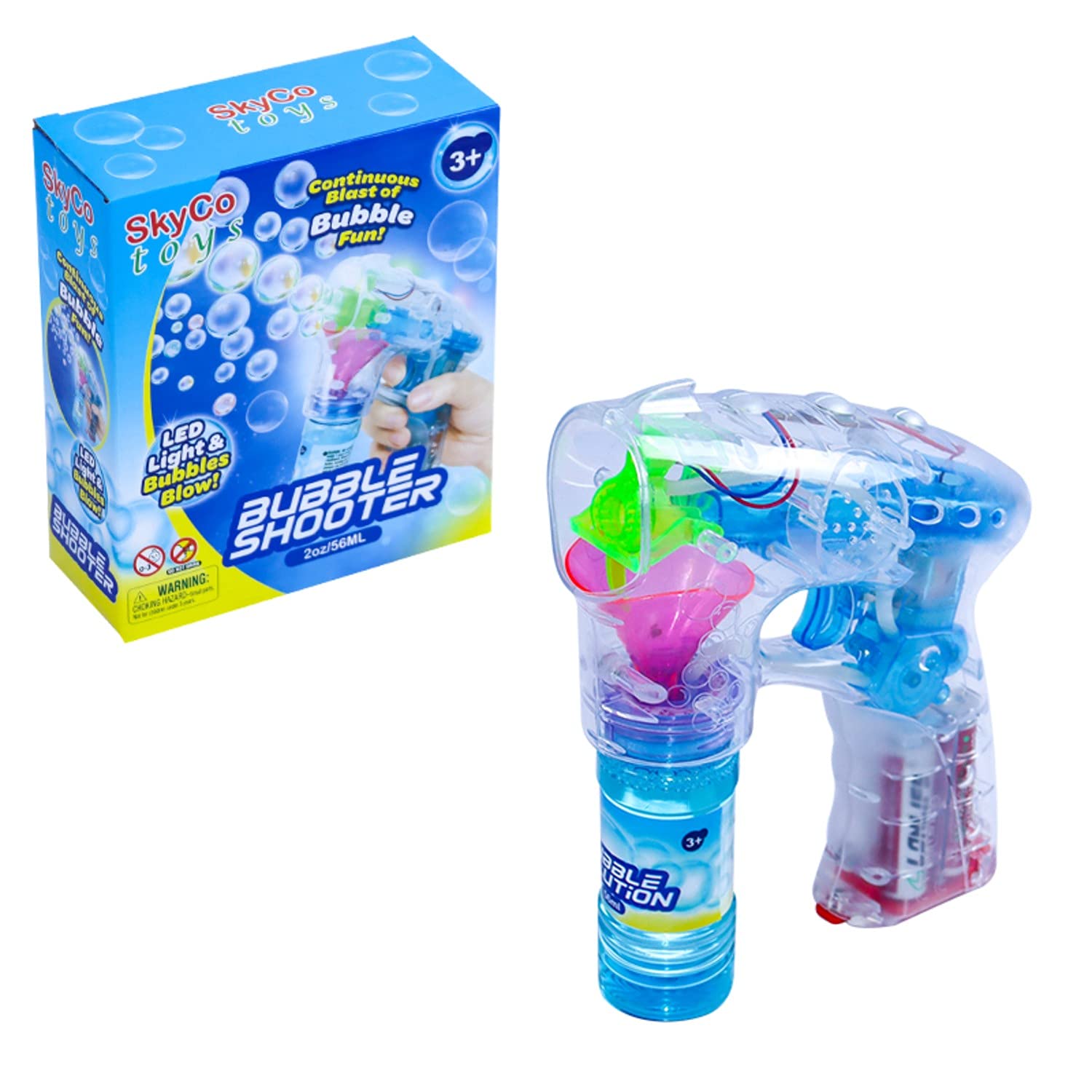 Buy SkyCo Bubble Gun Bubble Guns for Kids Transparent Bubble Guns