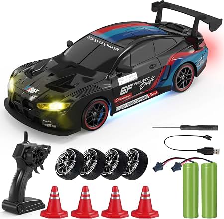 Amazon.com: Skymaker 1:18 LDRC LD1802 RC Drift Car | Mazda RX7