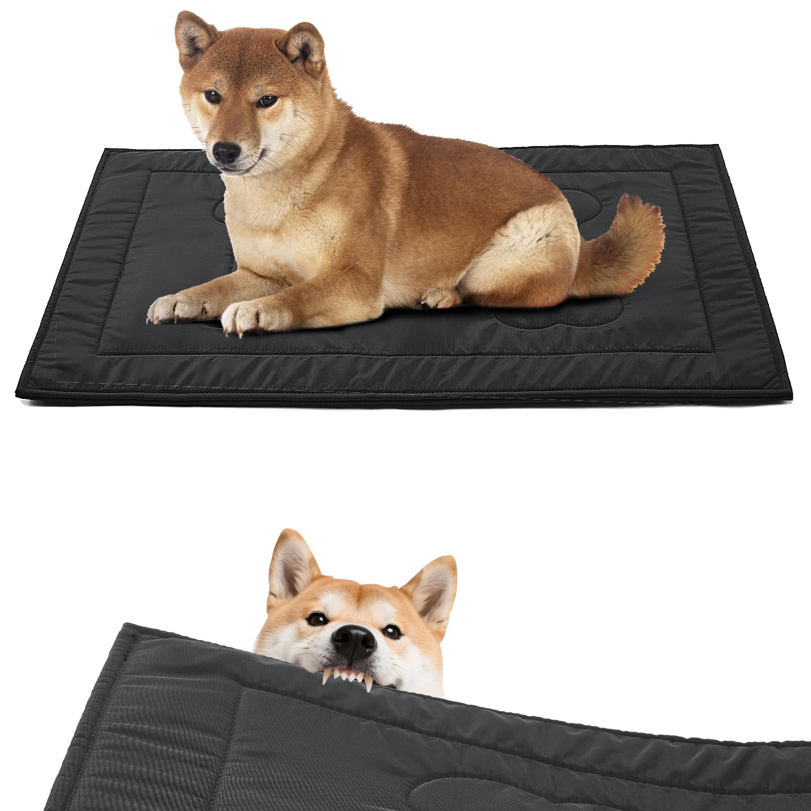 Couzssyhi Chew Proof Dog Crate Pad