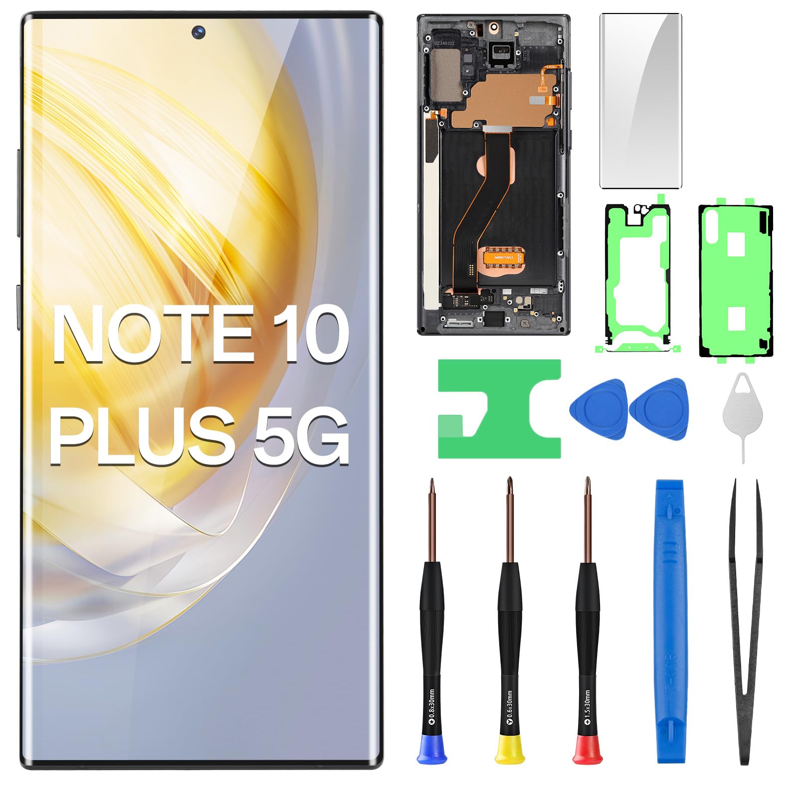 Amazon.com: BESJMYT for Samsung Galaxy Note 10 Plus 5G OLED Screen